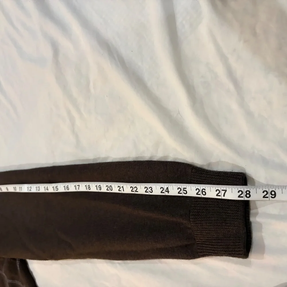 Brooks Brothers Merino Wool Quarter Zip Sweater Brown Argyle Diamond Mens XL